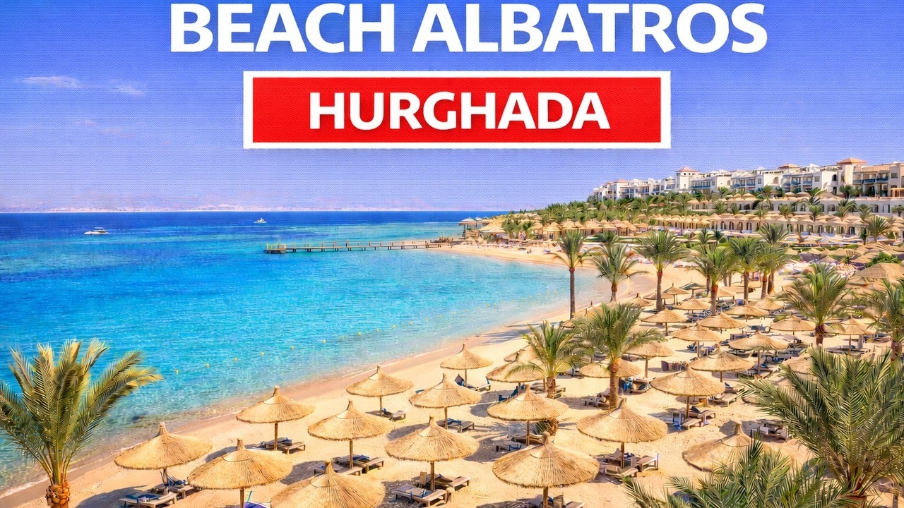 Beach ⛱️ ALBATROS Hurghada - Ein kleiner Einblick
