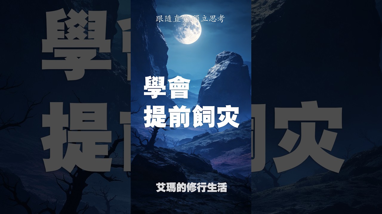 避災技巧分享 | 艾瑪的修行筆記