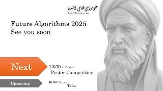 Future Algorithms 2025 - Session 4 - Closing Profile