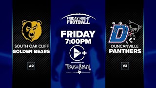 Friday Night Football: #2 South Oak Cliff vs. #3 Duncanville