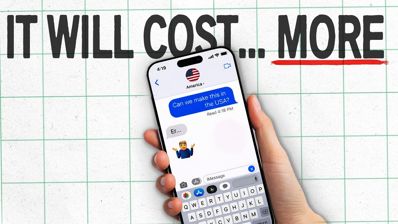 How Much Would it Cost to Make an iPhone in America? - How Money Works - YouTube