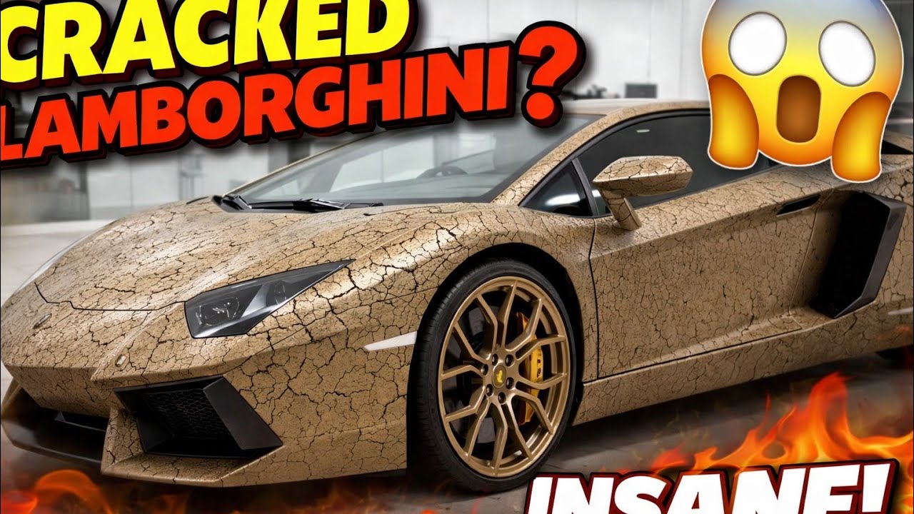 This Lamborghini Looks Insane Covered in Mud Luxury Meets Dirt – Lamborghini Like You’ve Never Seen 