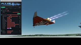 Orbiter 2024 - Testing thruster effects - Exhaust / Particles / Expansion plumes / Engine bell glow