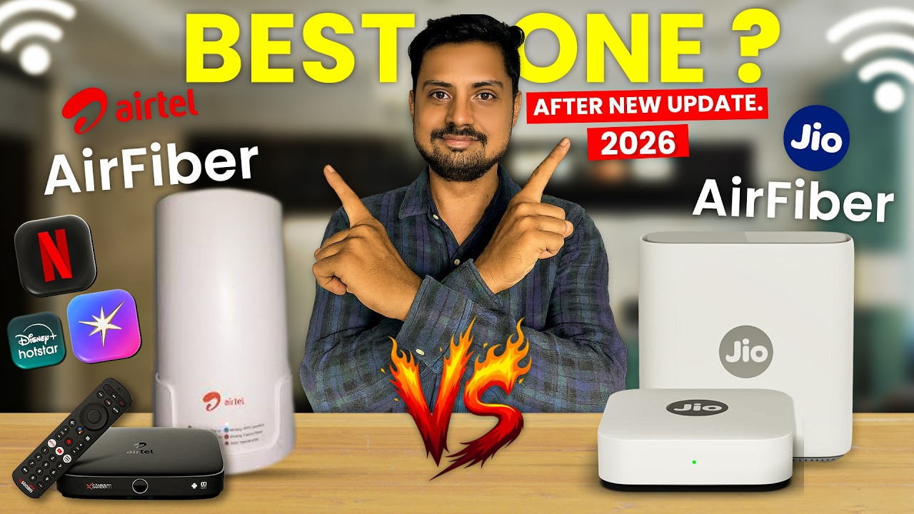 Airfiber Jio AirFiber vs Airtel AirFiber Honest Comparison 2026 | Biggest ...