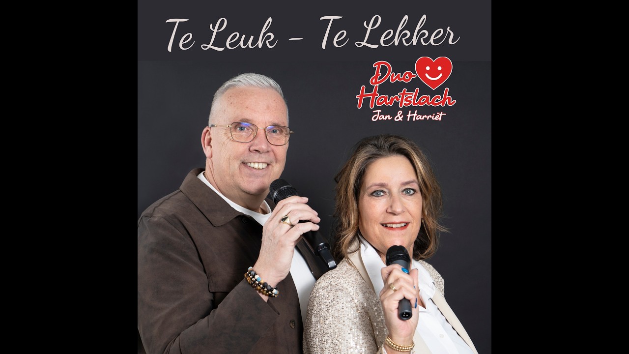 Duo Hartslach lanceert eersteSingle “Te leuk - Te lekker”