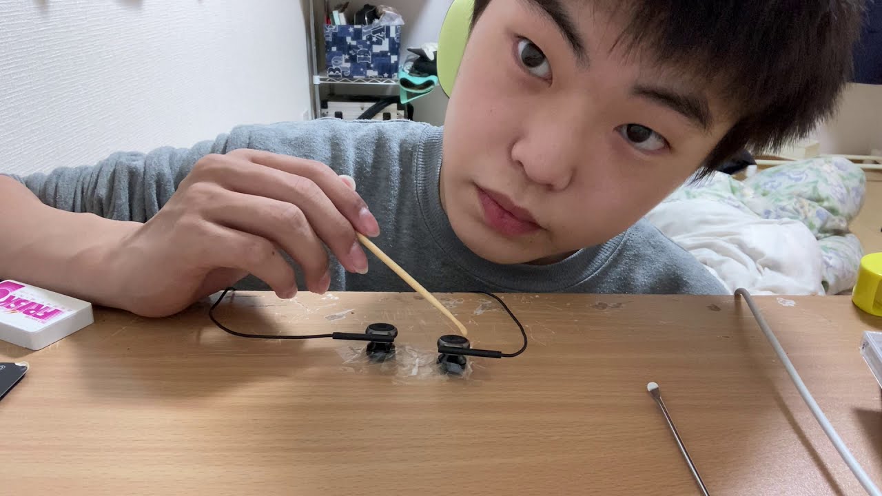 [ASMR]竹&ステンレスの耳かき〜