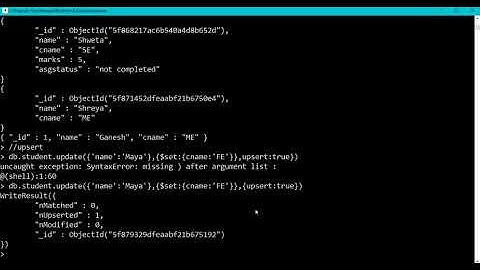 Mongodb Update and Save Method