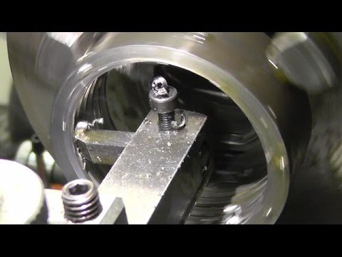 Harrison Lathe Chuck Back Plate part 4 - YouTube