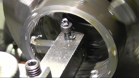 Harrison Lathe Chuck Back Plate part 4
