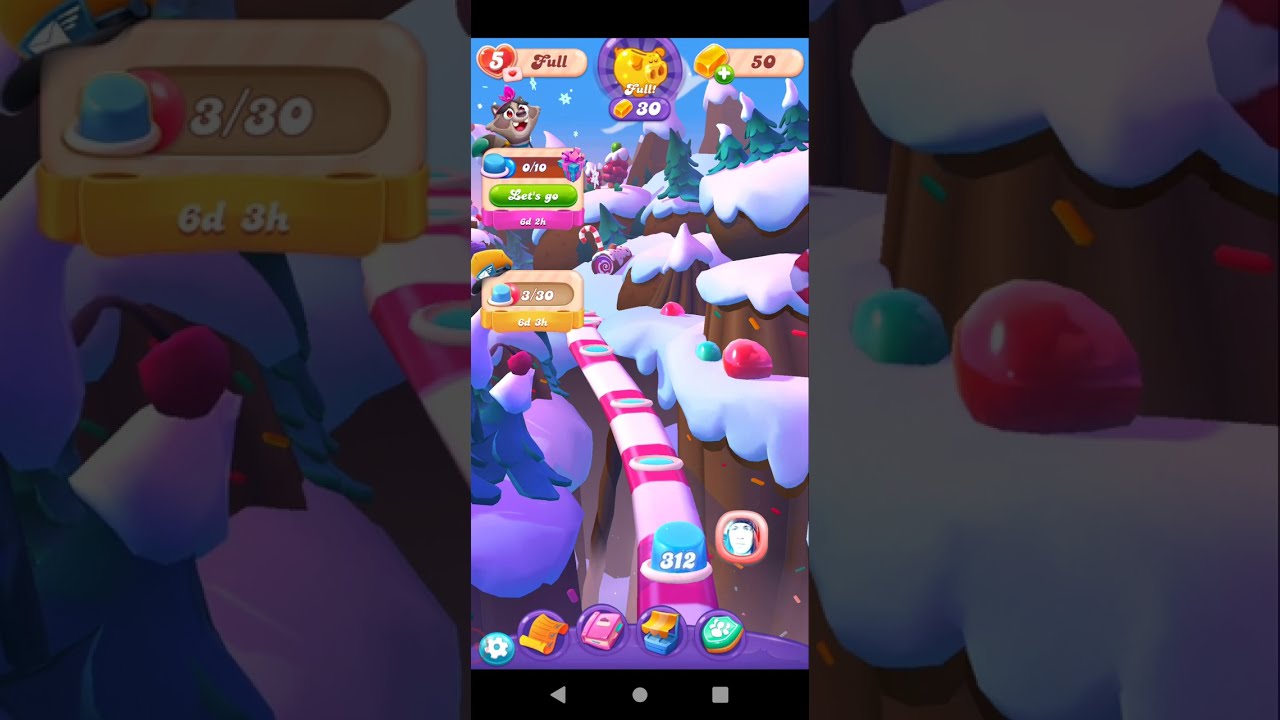 Candy Crush Friends Saga Levels 311 to 313
