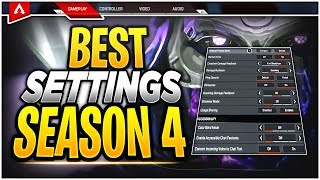 Best Console SETTINGS for Apex Legends SEASON 4 Xbox One/PS4! (Perfecting Sensitivity and More!)