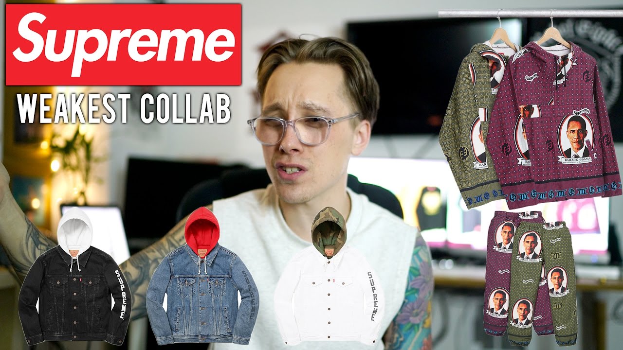 Supreme x Levis & Supreme OBAMA | Week 12 Drop | WEAKEST COLLAB OF THE SEASON