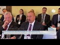 Президент Ильхам Алиев принял участие в круглом столе на тему «Энергетическая безопасность»