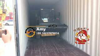 xcmg xc7-sr07b new skid steer loader loading container