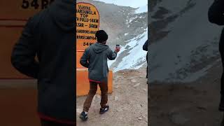 Khardung La Top- Worlds Second Highest Motoroable Road 17582Ft