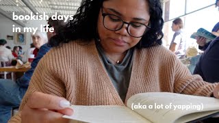 a few bookish days in my life 💌 feb & march reading vlog