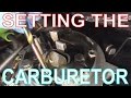 VW Golf Carburetor Adjustments. Setting Fast Idle & Choke on Pierburg 2E2 Carb