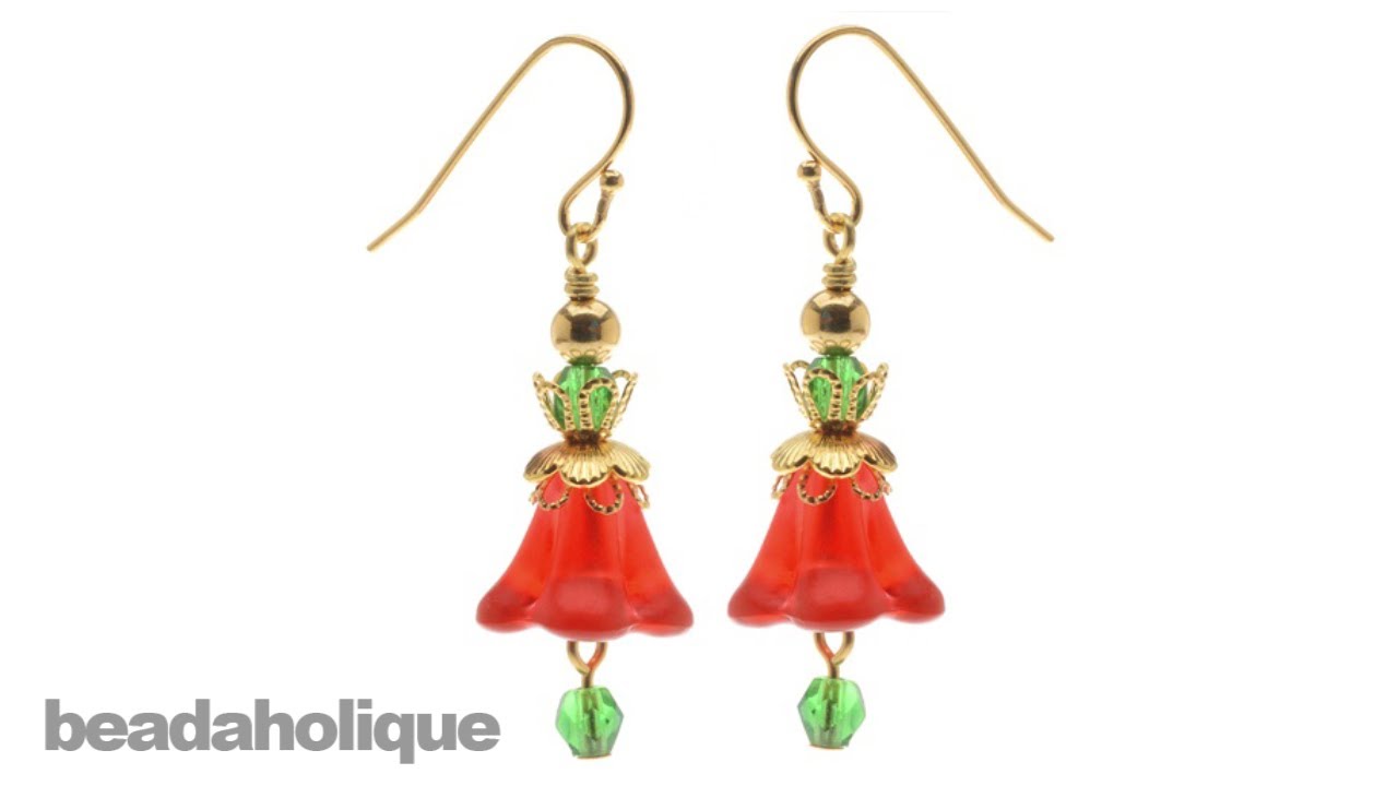 Instructions for Making the Christmas Bell Earring Kit