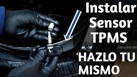 Como Instalar Sensor TPMS Presión De Aire de neumáticos, sin necesidad de reequilibrar