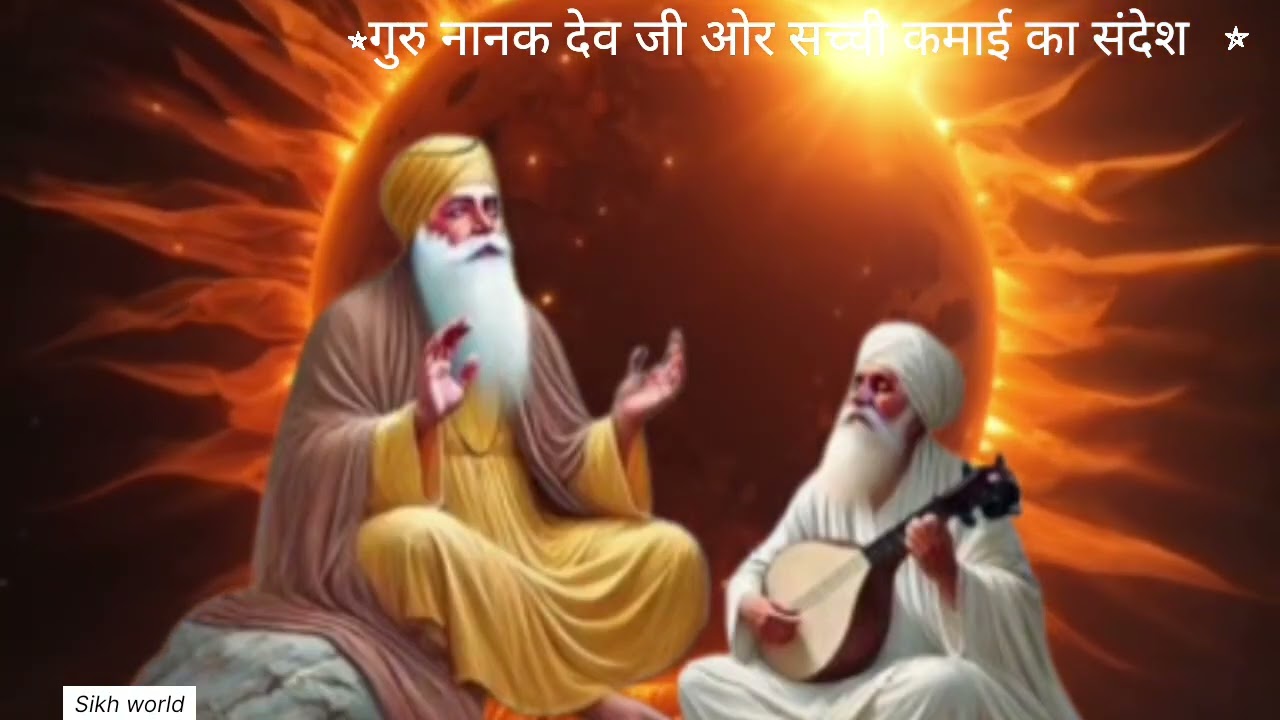 गुरु नानक देव जी ओर सच्ची कमाई 