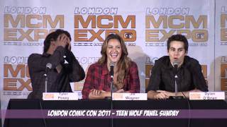 Teen Wolf Sunday Part 1 MCM London Comic Con October 2011