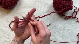 Learn to Knit | Stretchy Long-Tail Cast On