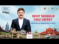 Why should you Vote? | Festival of Democracy 2024 | ನಮ್ಮ ವೋಟು ನಮ್ಮ ಹಕ್ಕು #ramesharavind
