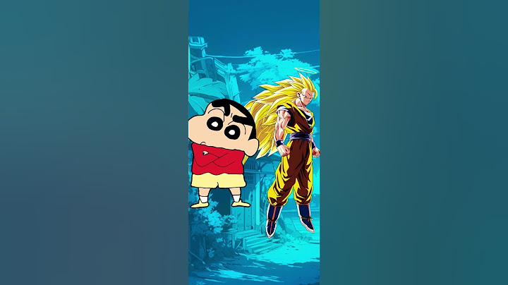 Goku VS Shinchan😈( who is strongest)  #anime #goku #shorts