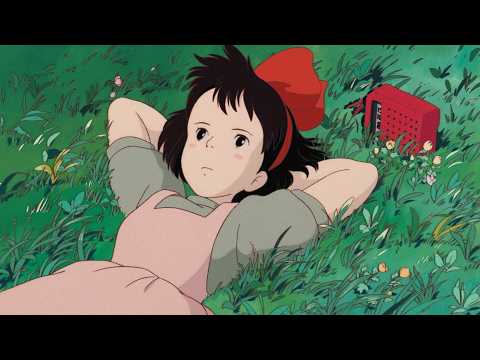 A Town with an Ocean View - Ost. Kiki’s Delivery Service 🎶 Music Ghibli | Relaxing Music for sleep