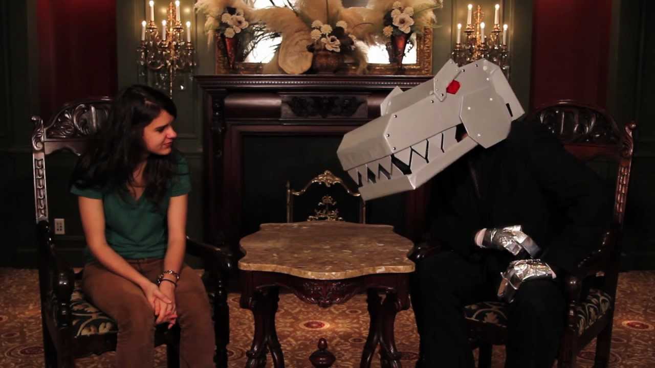 Christina Cacioppo meets FAKEGRIMLOCK and the Shelby.tv team