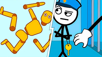 Ragdoll Break vs Thief Puzzle 💥🧩 Funny Levels Gameplay Walkthrough Android iOS DF9R