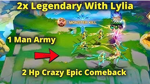 2x 3 Star Legendary With Tharz 2 Hp Epic Comeback | MLBB MAGIC CHESS GOGO BEST SYNERGY COMBO TERKUAT