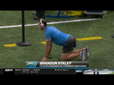 Brandon Staley has an interesting pregame routine