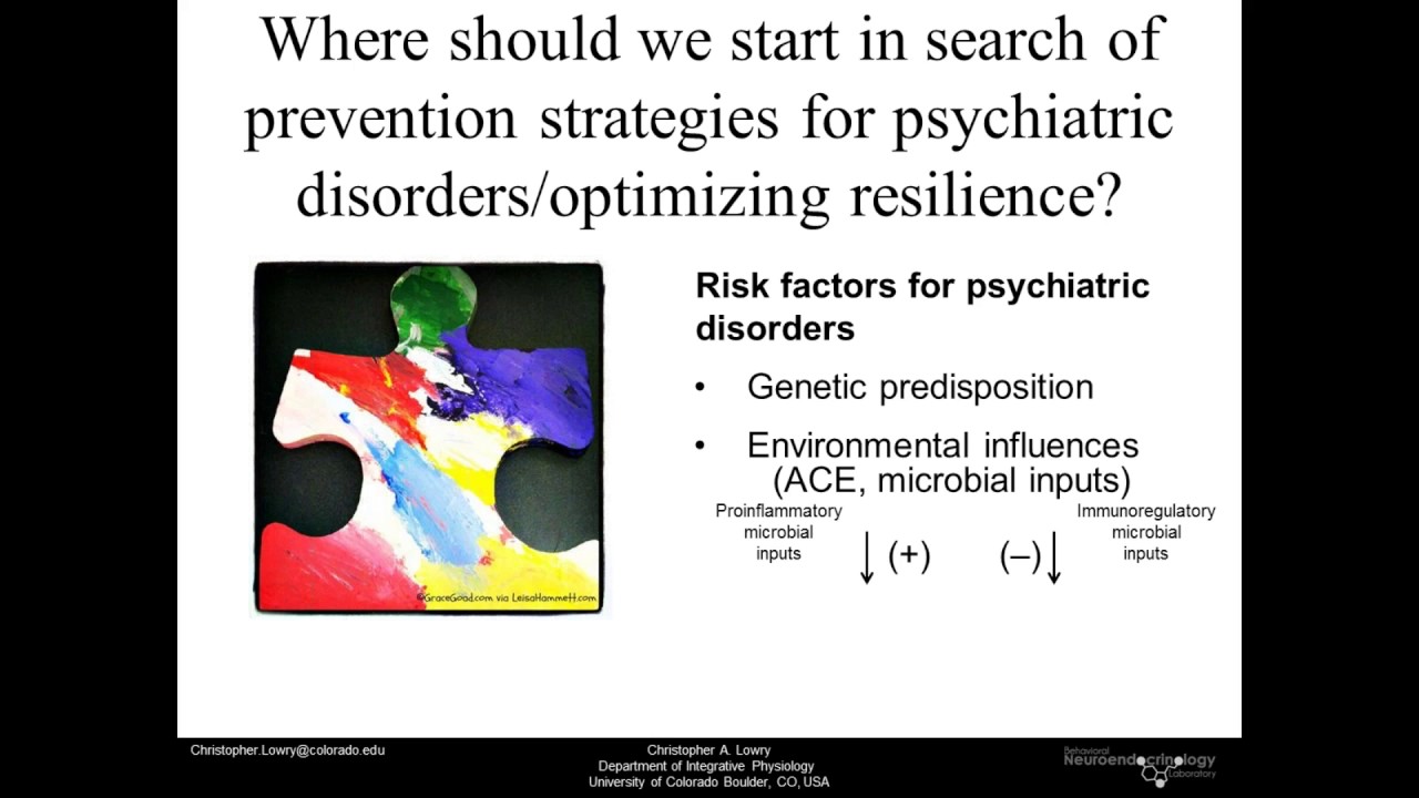 The Microbiome and Mental Health