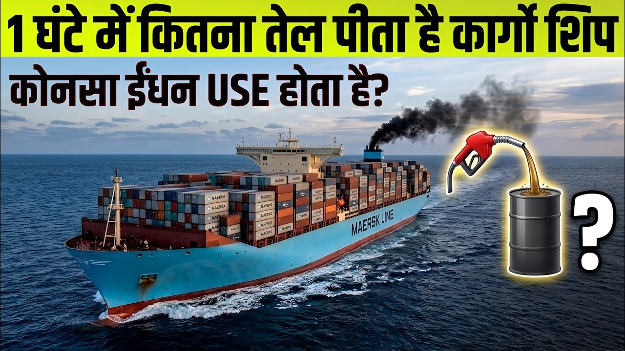 तेल लाने वाला जहाज खुद कितना तेल पी जाता है? सच जानकर हैरान रह जाओगे!