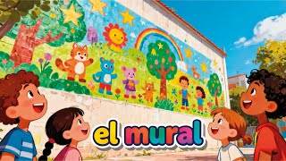 What are murals 🎨 | An explanation for elementary school children