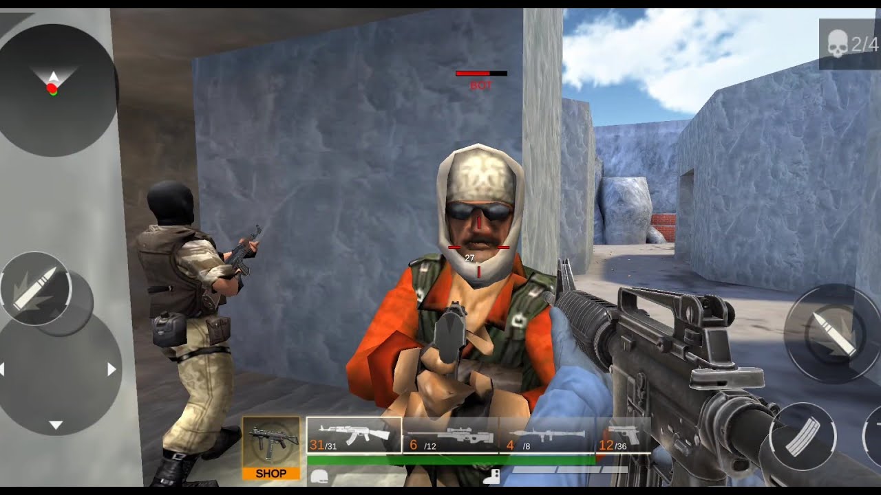 Counter Terrorists Shooter FPS Android Gameplay
