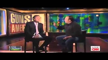 Alex Jones vs Piers Morgan Gun Control Debate CNN Live 1/7/13 [HD]