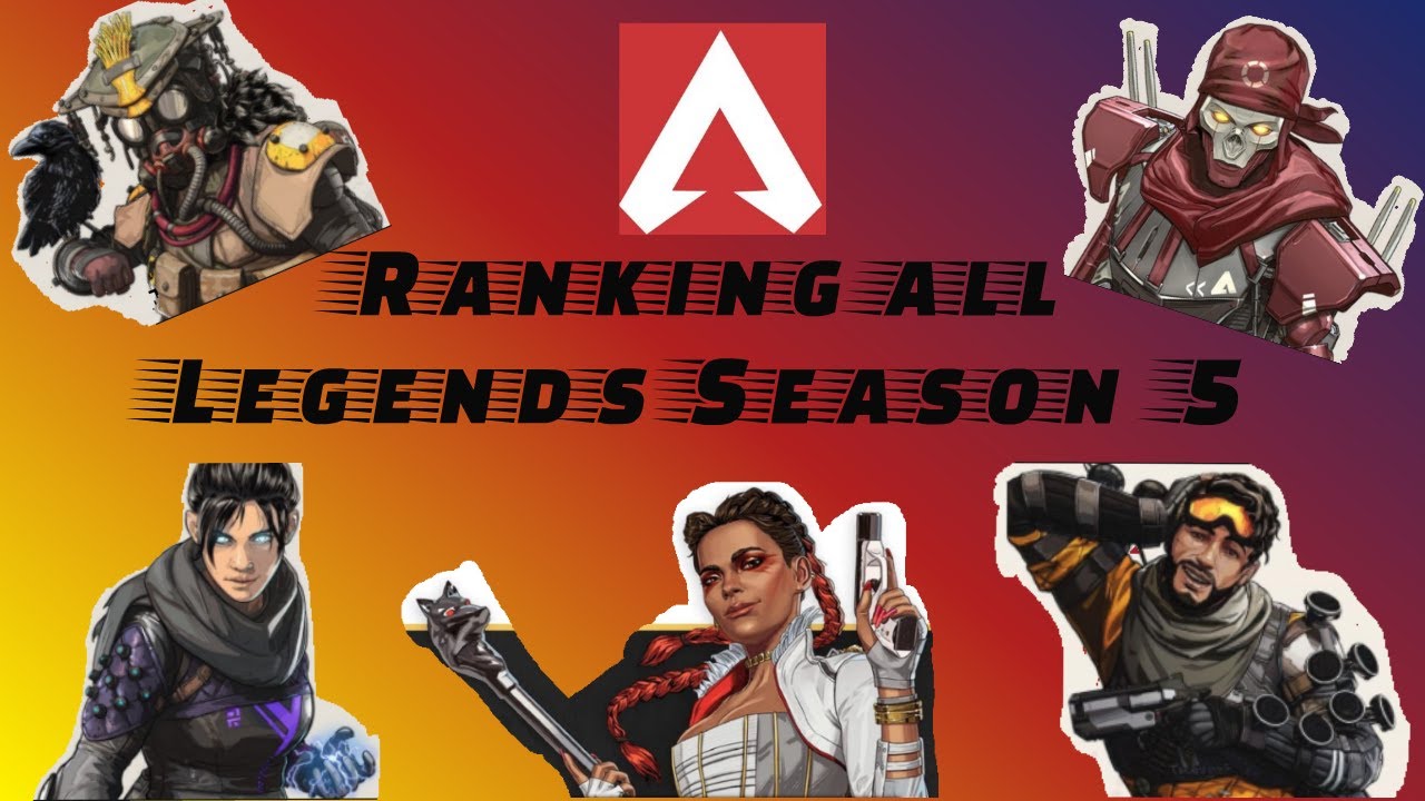 Ranking Every Legend in Apex Season 5