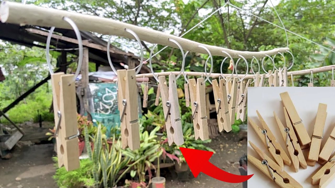 AWESOME WOODEN CLIP HANGER IDEAS FROM TREE BRANCH / MAKE UNIQUE IDEA FROM TREE BRANCH