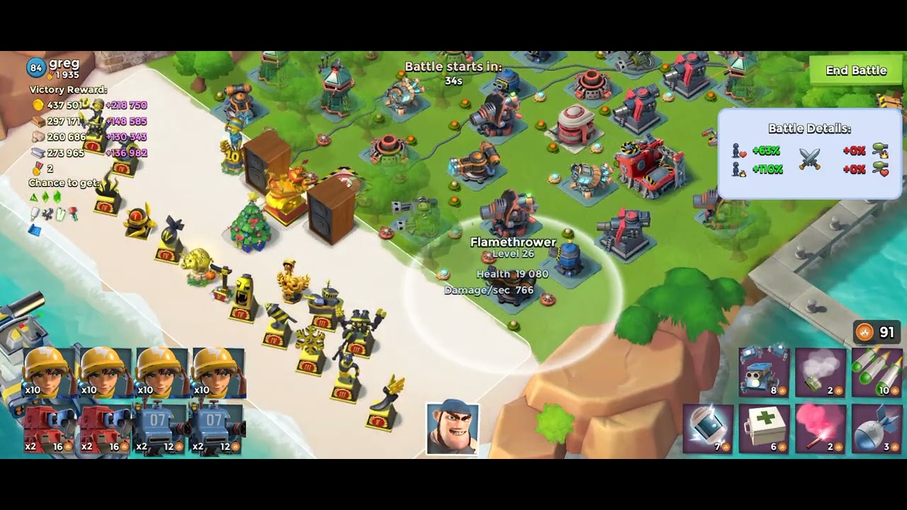 Bullit Taunt vs Legend Players!💥- Boom Beach Daily Attacks [Legend I]