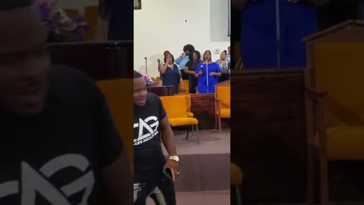 Joyce Watson...singing praise to the lord...