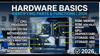 Computer Hardware Basics: Identifying Parts and Their Functions | 2026