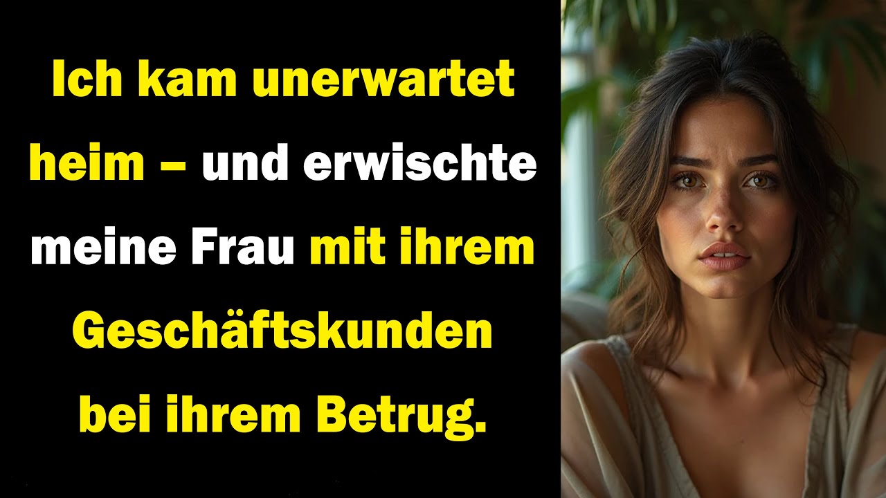 Ich kam früher nach Hause – und entdeckte den Verrat meiner Frau