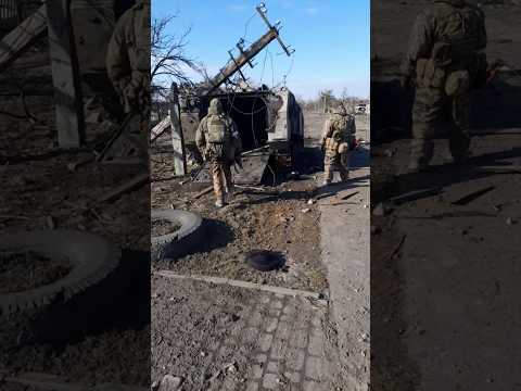Уничтоженный бтр м113 ВСУ в Авдеевке