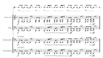 Onslow in Morse Code, pitched