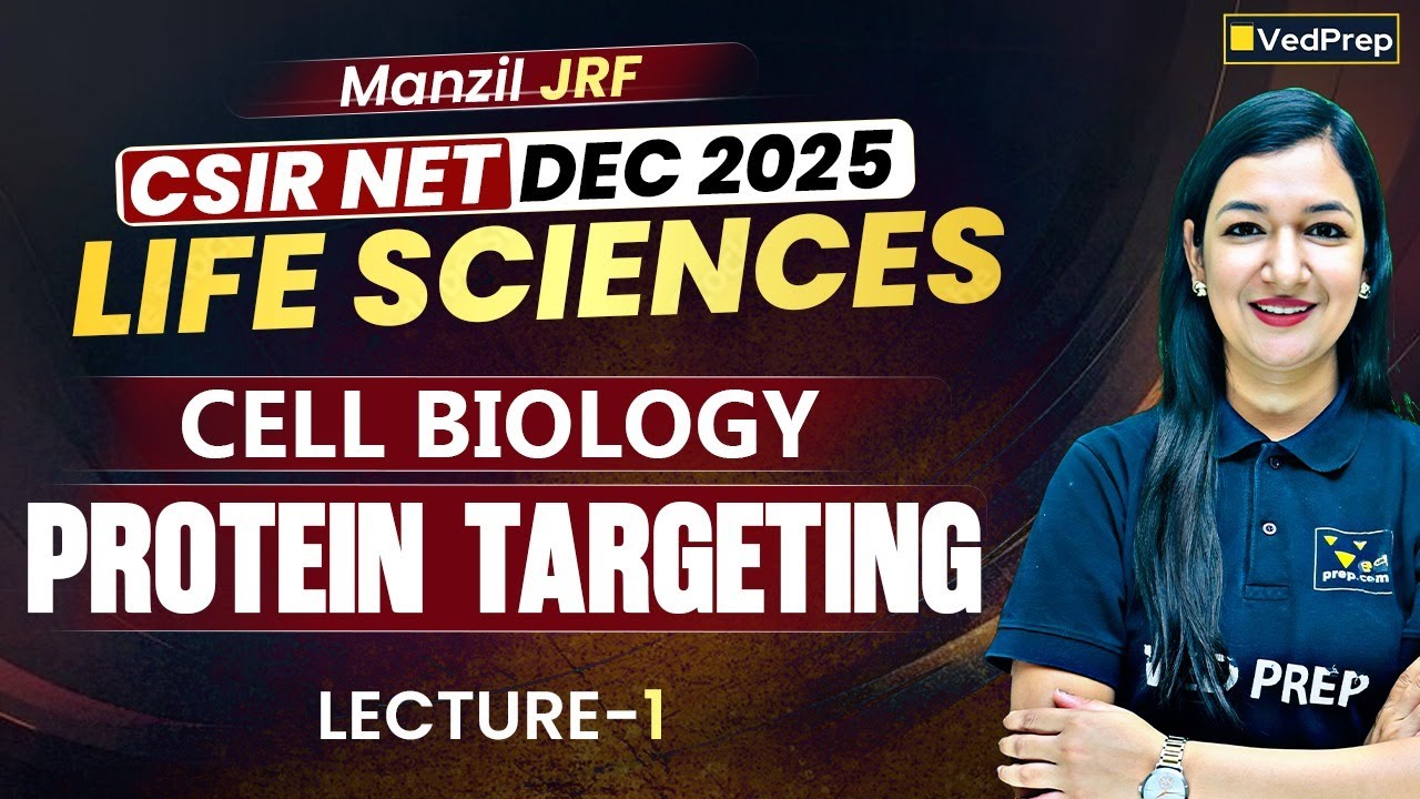 Protein Targeting L-1 | CSIR NET Dec 2025 Life Sciences | Cell Biology | Manzil JRF
