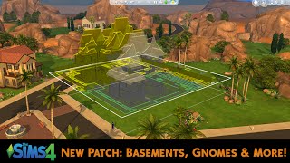 The Sims 4: Basements, Gnomes & Lots More!