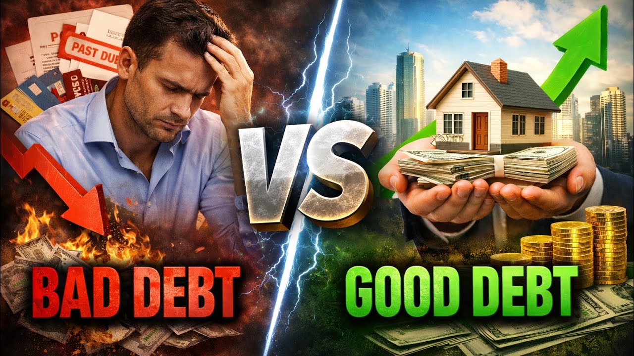 Good Debt vs Bad Debt: The One Rule the Wealthy Use to Get Ahead