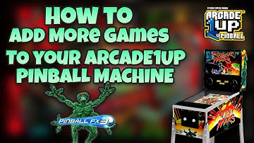 Arcade1Up Pinball Mod Tutorial - Part 1
